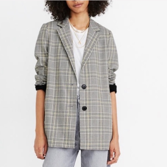 Madewell Jackets & Blazers - Madewell Dorset Blazer in Cosley Plaid